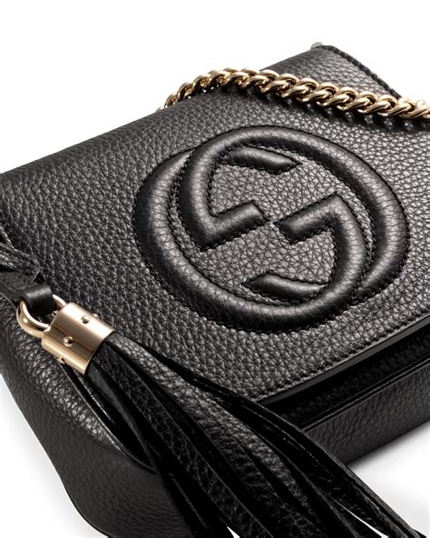 gucci black crossbody bag women|Gucci crossbody bag on sale.